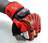 MAR-405 | Red IPPON MMA Gloves - quality-martial-arts