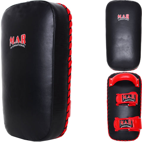 MAR-202A | Black+Red Genuine Leather Striking Pad