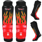 MAR-246D | Genuine Leather MMA Shin+Instep Leg Guards