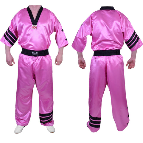 MAR-053B | Pink & Black Freestyle Uniform w/ Stripes/Stars