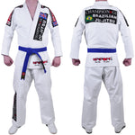 MAR-065 | White Designer Jiu-Jitsu Training & Competition Uniform