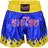 MAR-091A | Blue Kickboxing & Thai Boxing Shorts