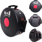 MAR-208G | Black+Red Heavy Duty Circle Round Striking Shield