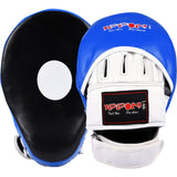 MAR-198 | Blue+Black Genuine Leather Focus Mitts