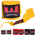 MAR-120D | Yellow Boxing/Martial Arts Hand Wraps