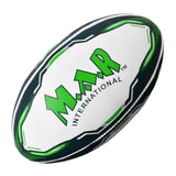 MAR-437B | Match Pro Green Rugby Training Ball - Size 5