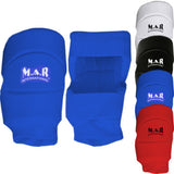 MAR-175D | Blue MMA Elasticated Fabric Knee Pads