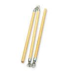 MAR-266P | Snake Wood 12" Nunchucks - quality-martial-arts