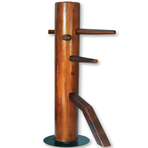 MAR-273A | Wooden Freestanding Spinning Wing Chun Dummy - quality-martial-arts