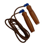 MAR-126E | Adjustsable Leather Jump Rope - quality-martial-arts