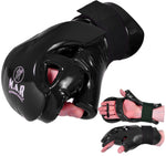 MAR-165B | Black Dipped Foam - Double Layer Punching Gloves